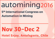 Automining 2016 - 5th International Congress on Automation in Mining