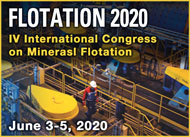 2020 Flotation • IV International Congress on Minerals Flotation