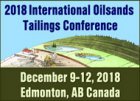 2018 International Oil Sands Tailings Conference